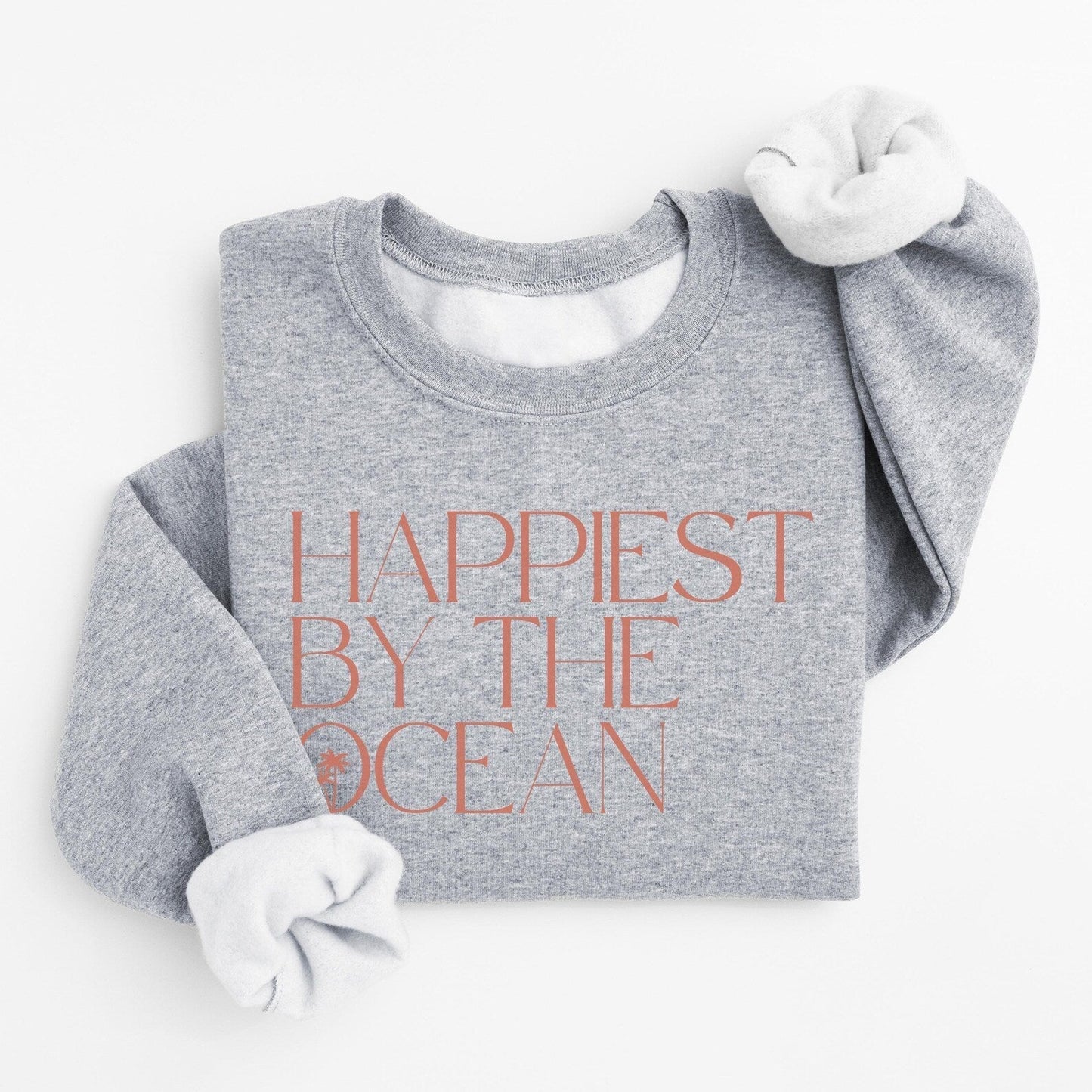 Happiest By The Ocean Sweater