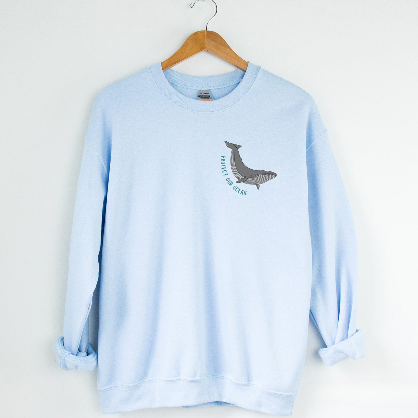 Protect Our Ocean Whale Sweater