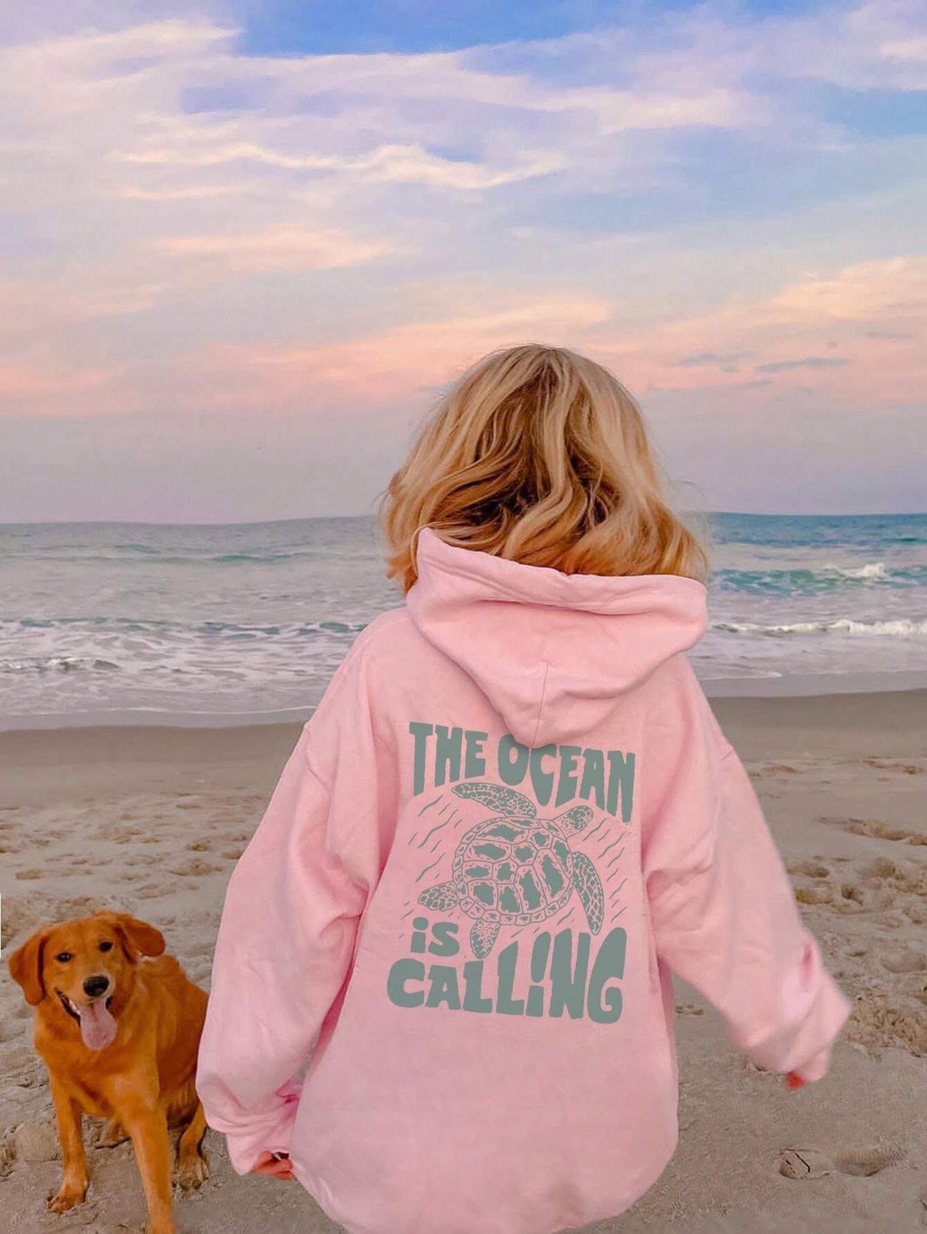 The Ocean Is Calling Hoodie