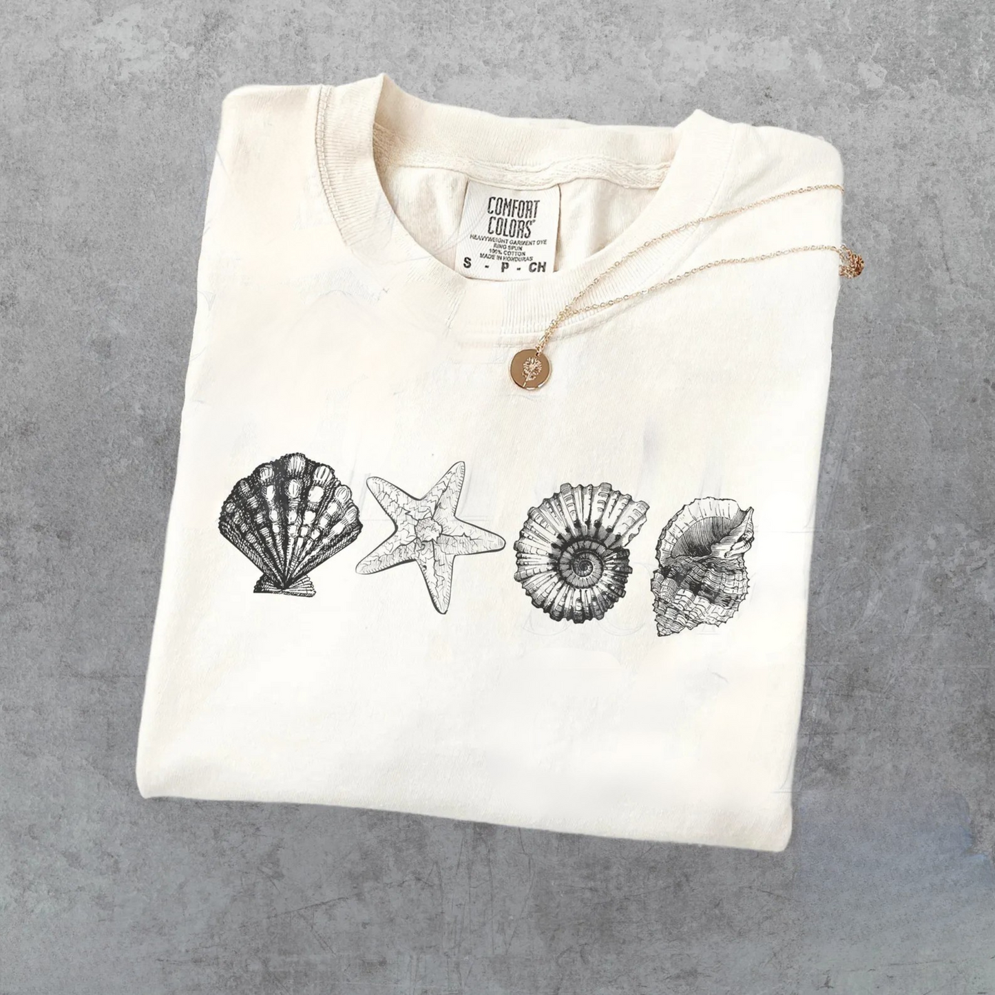 Seashells Tee V10