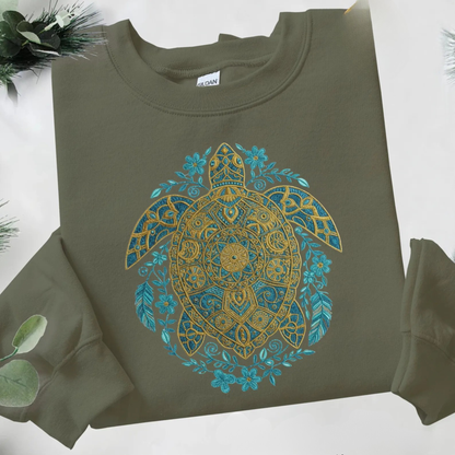 Ocean Turtle Sweater V4