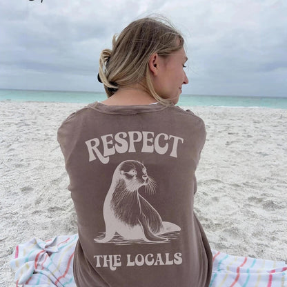 Respect The Locals Seal T-Shirt