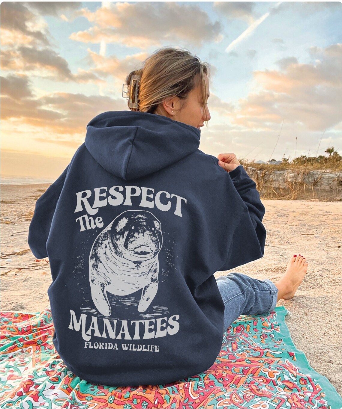 Respect The Manatees Hoodie