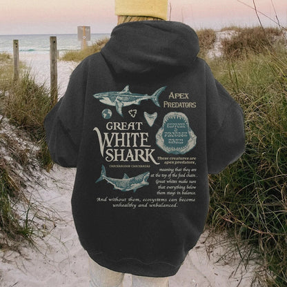 Great White Shark Hoodie