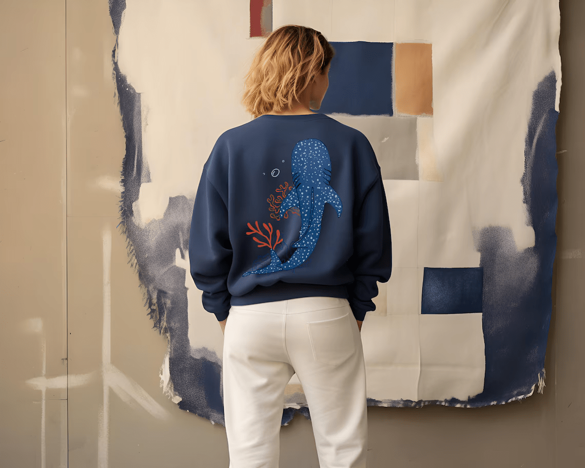 Whale Ocean Sweater