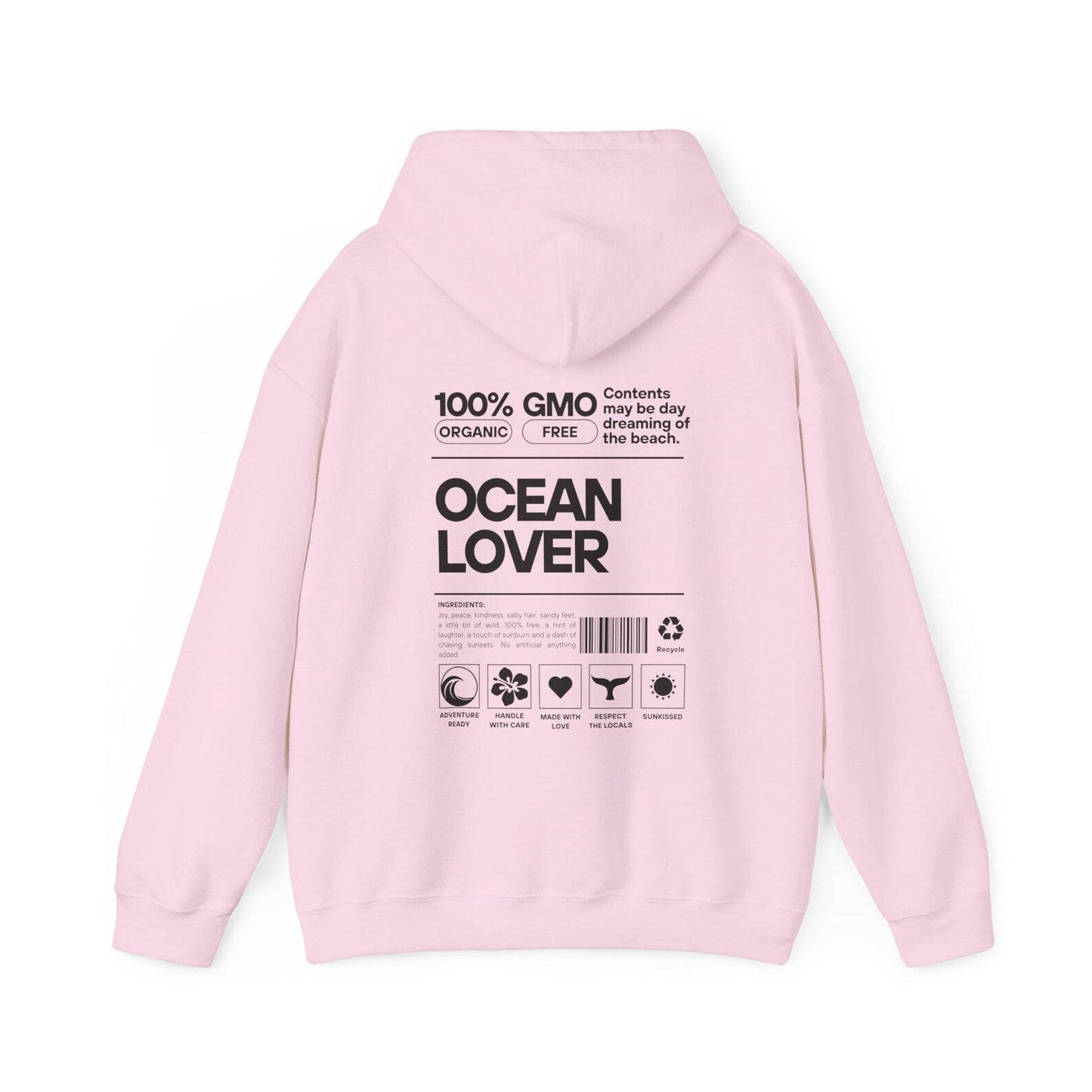 100% Ocean Lover Hoodie