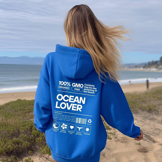 100% Ocean Lover Hoodie