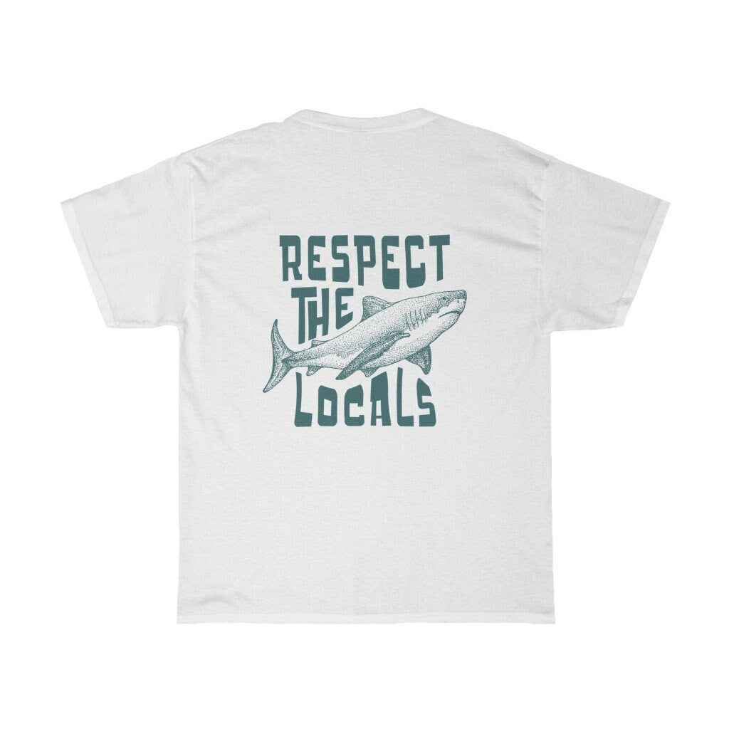 Respect The Locals Shark Tee V2