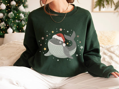 Whale Christmas Sweater