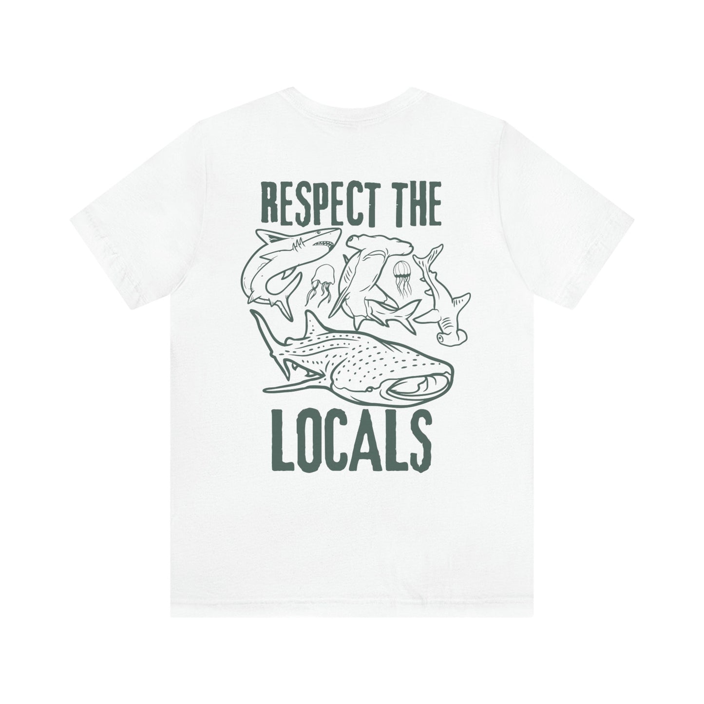 Respect The Locals Shark Tee V3