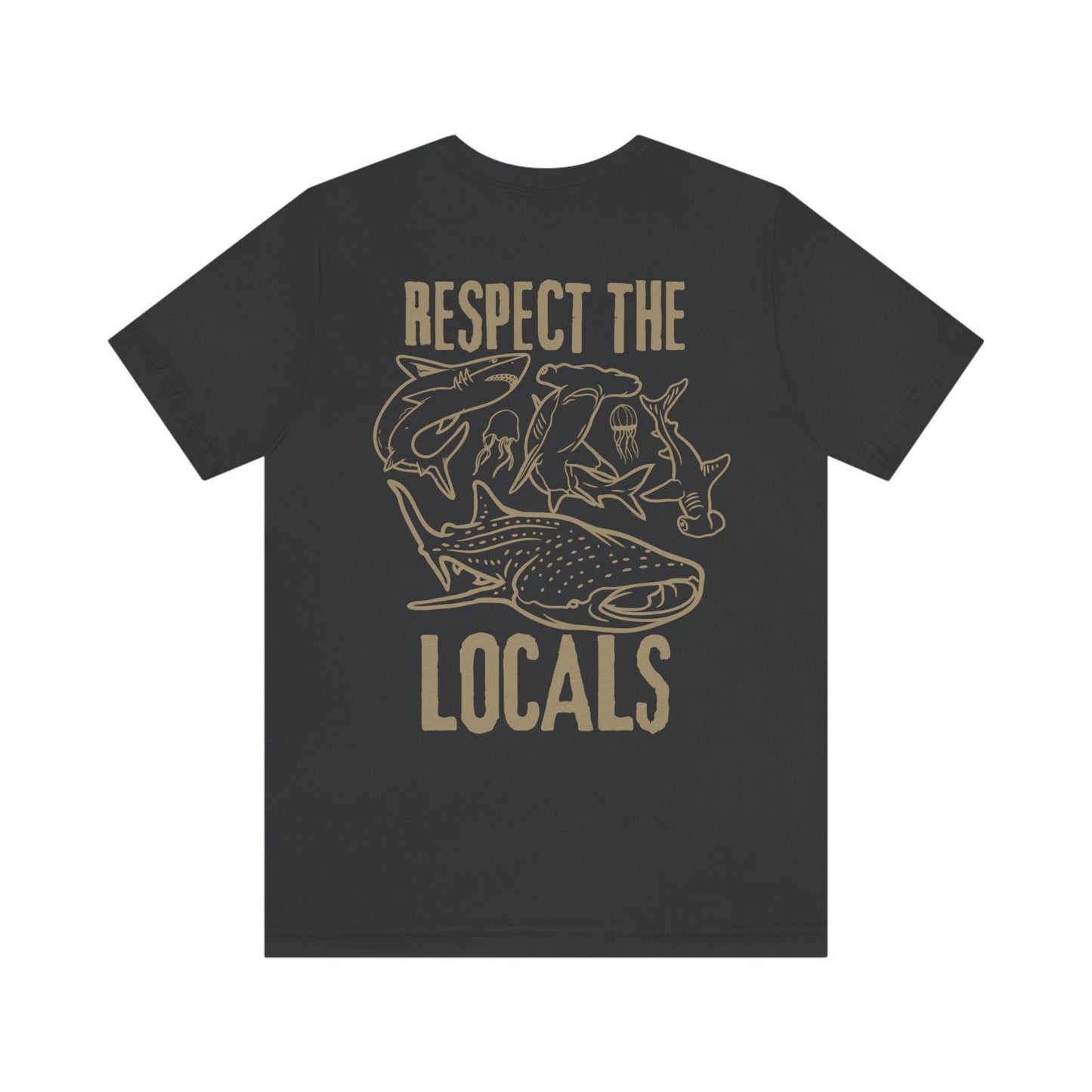 Respect The Locals Shark Tee V3