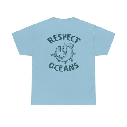 Respect The Oceans Hammerhead Tee