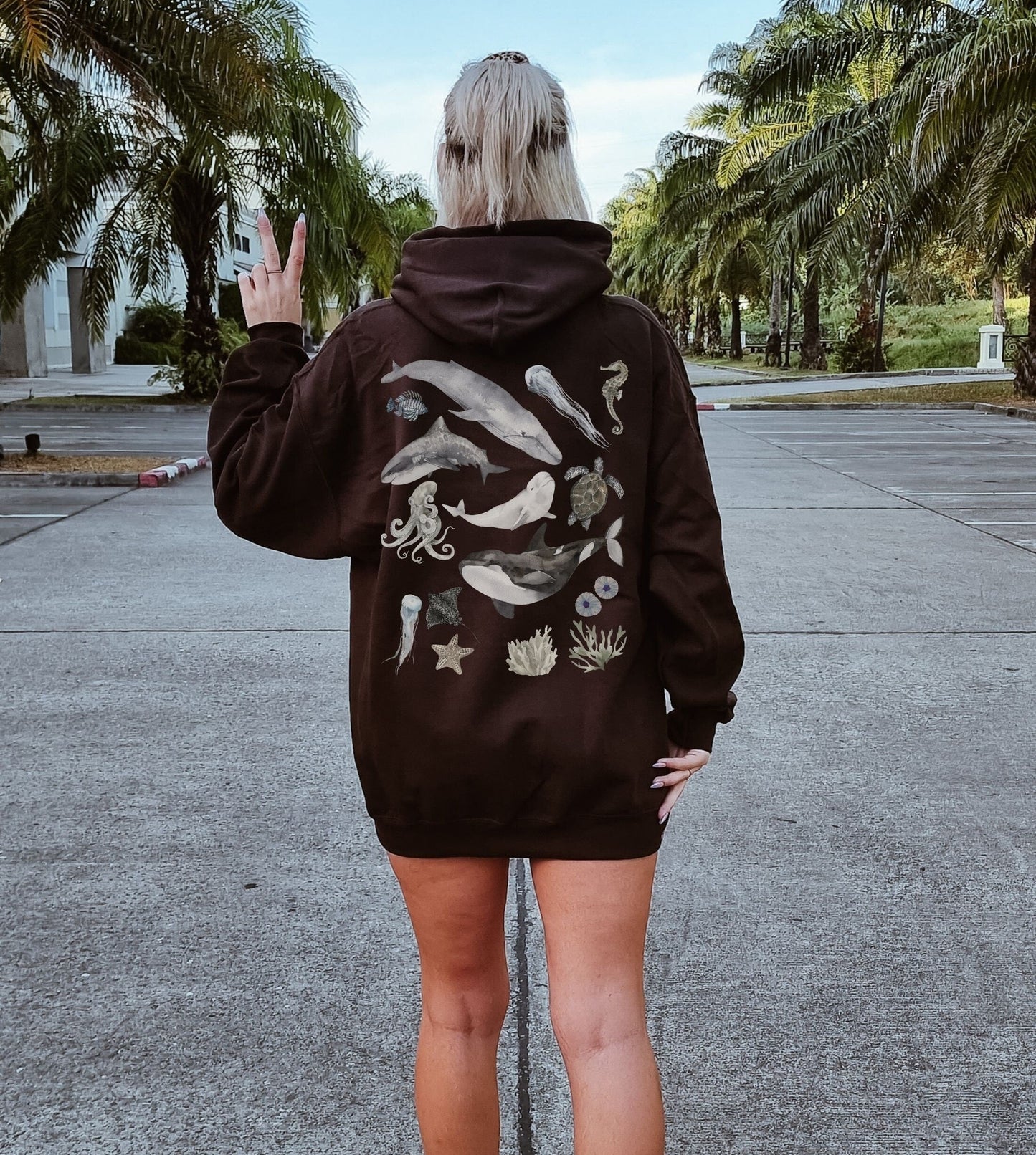 Marine Animal Hoodie V2