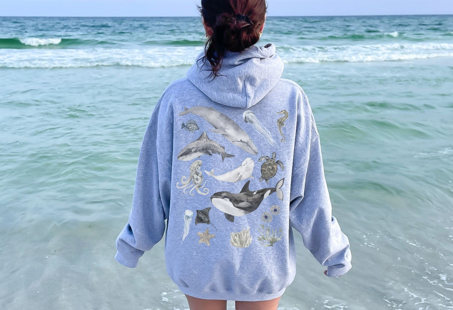 Marine Animal Hoodie V2