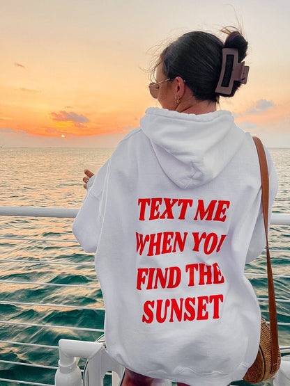 Text Me Hoodie