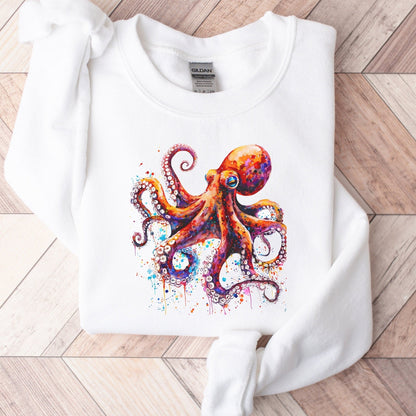 Octopus Vibrant Sweater