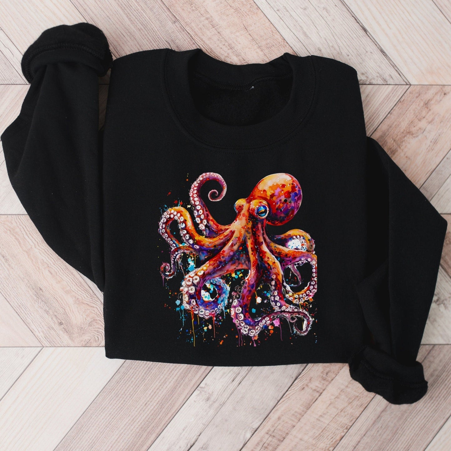 Octopus Vibrant Sweater