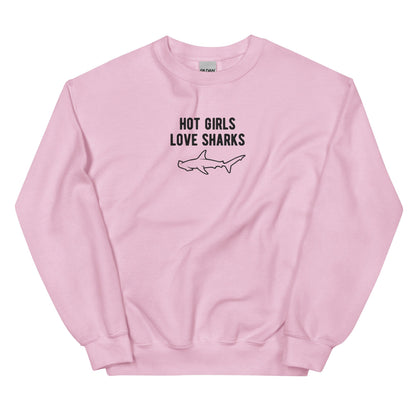 Hot Girls Love Sharks Sweater