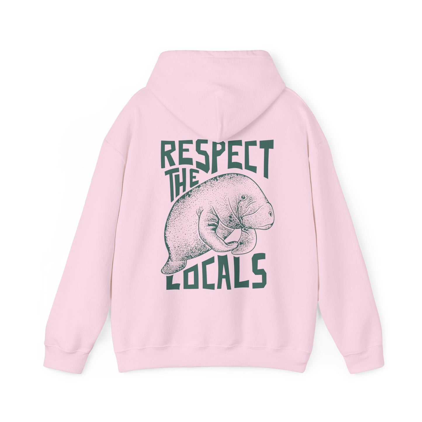 Respect The Locals Manatee Hoodie V2