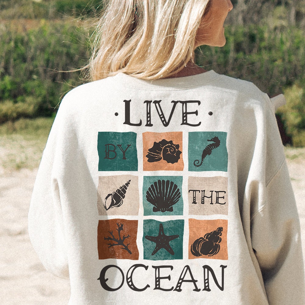 Live By The Ocean Sweater