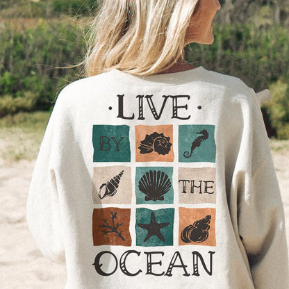 Live By The Ocean Sweater
