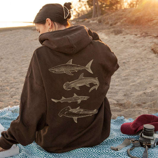 Vintage Shark Hoodie