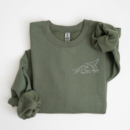 Whale Tail Sweater