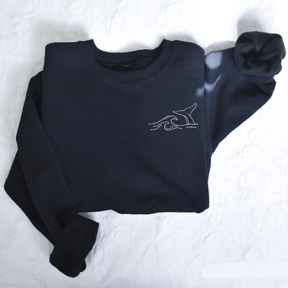 Whale Tail Sweater