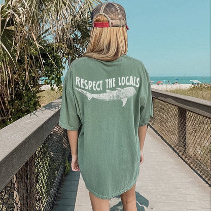 Respect The Locals Shark Tee