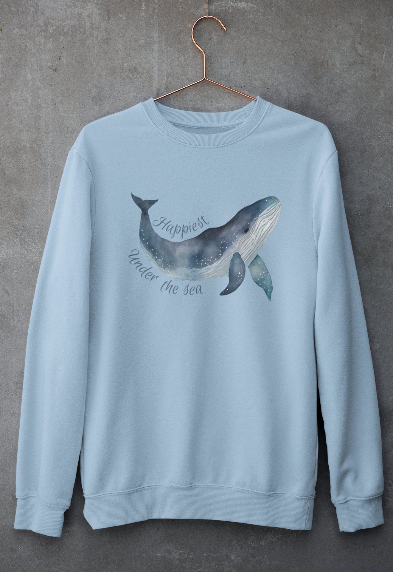 Blue Whale Sweater