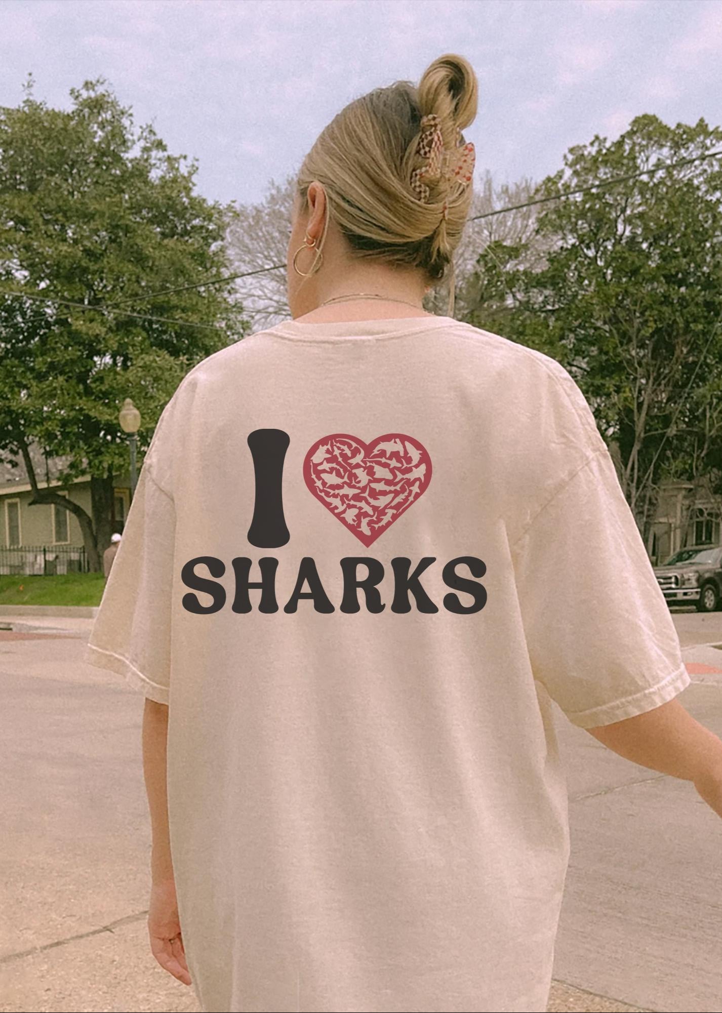 I Love Shark Tee