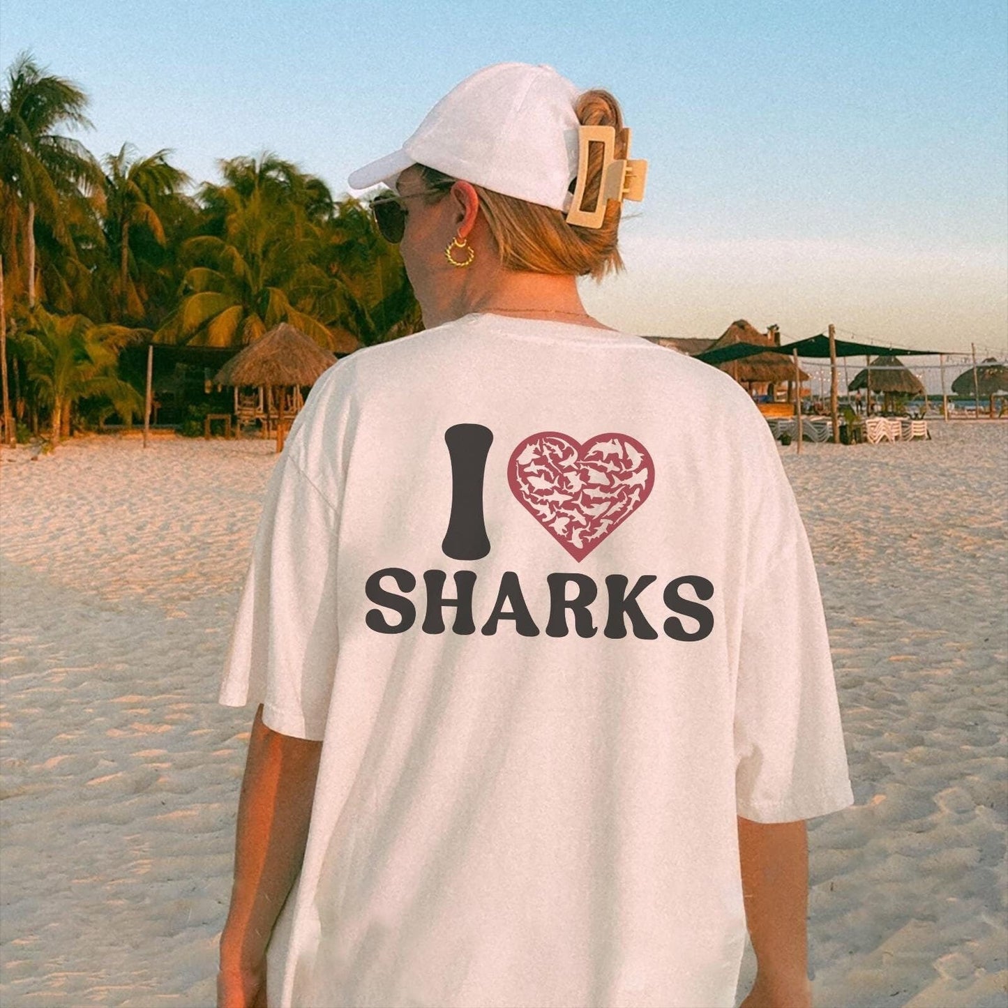 I Love Shark Tee