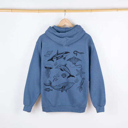 Underwater Animal Hoodie V2