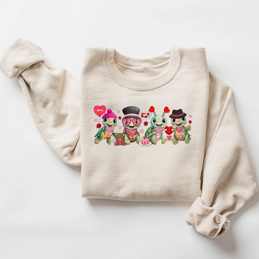 Baby Turtle Valentine Sweater