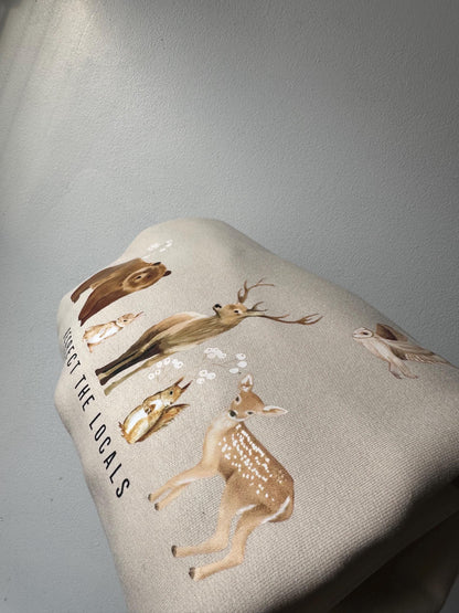 Respect The Locals Forest Sweater