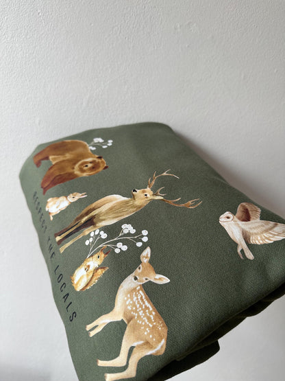 Respect The Locals Forest Sweater